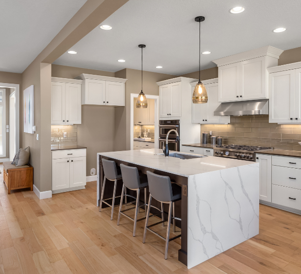 Kitchen Island Installation